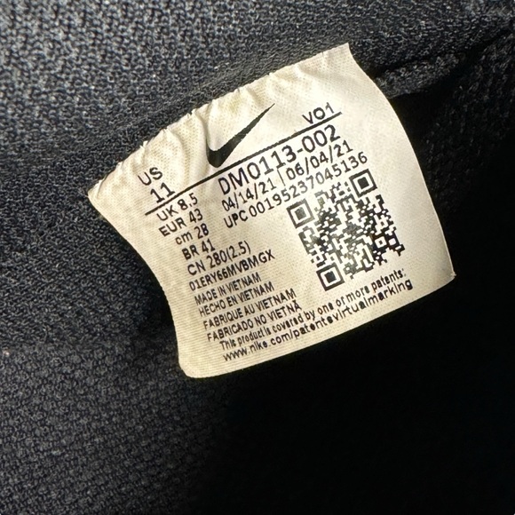 Nike Court Vision Alta Leather Black and White platform Sneakers womens shoes 11 - Picture 11 of 13